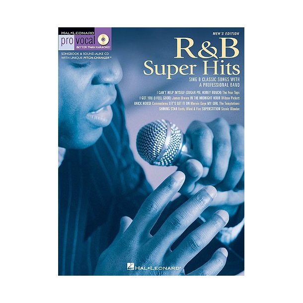 Pro Vocal Men's Edition Volume 6: R&B Super Hits