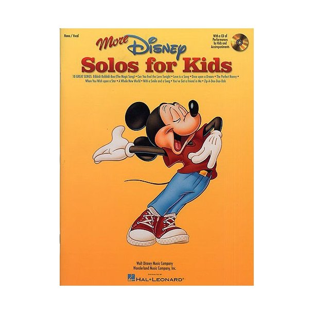 More Disney Solos For Kids