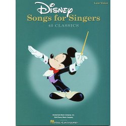 Disney Songs For Singers: Low Voice