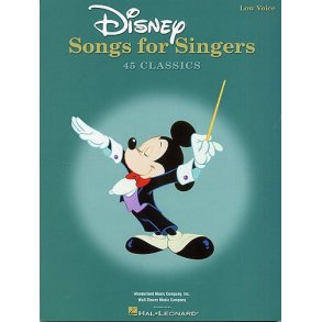 Disney Songs For Singers: Low Voice