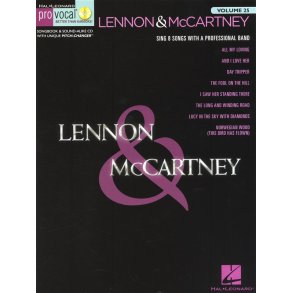 Pro Vocal Volume 25: Lennon & McCartney