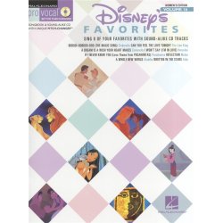 Pro Vocal Women's Edition Volume 16: Disney Favourites