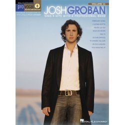 Pro Vocal Men's Edition Volume 33: Josh Groban