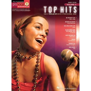 Pro Vocal Volume 31: Top Hits