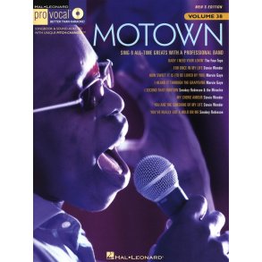 Pro Vocal Men's Edition Volume 38: Motown