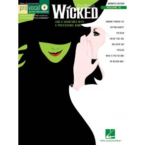 Pro Vocal Women?s Edition - Volume 36: Wicked (Book and CD)