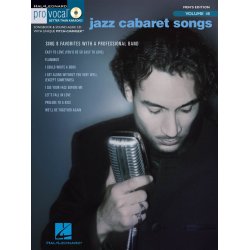 Pro Vocal Men's Edition Volume 48: Jazz Cabaret Songs (Book/CD)