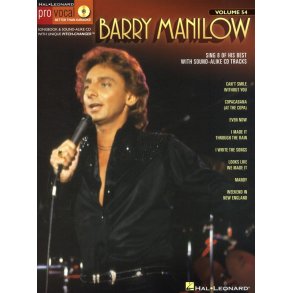 Barry Manilow: Pro Vocal Men's Edition Volume 54