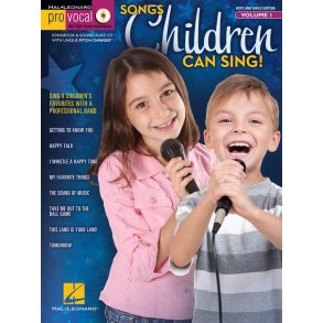 Pro Vocal Boys' & Girls' Edition Volume 1: Songs Children Can Sing!