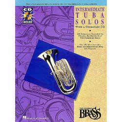Canadian Brass Book of Intermediate Tuba Solos (Piano / Tuba)