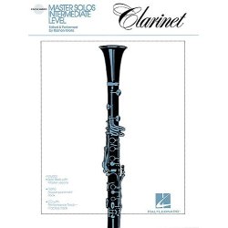 Master Solos Intermediate Level - Clarinet (Clarinet / Piano)