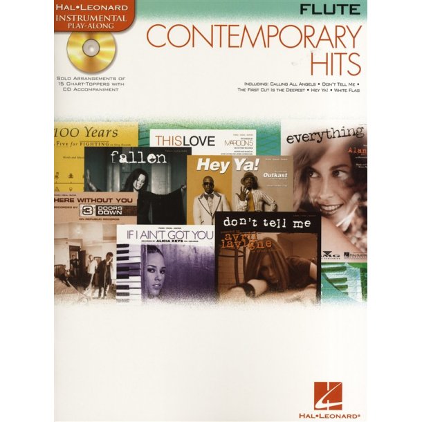 Instrumental Play-Along: Contemporary Hits (Flute)