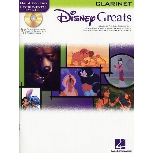 Disney Greats: Clarinet