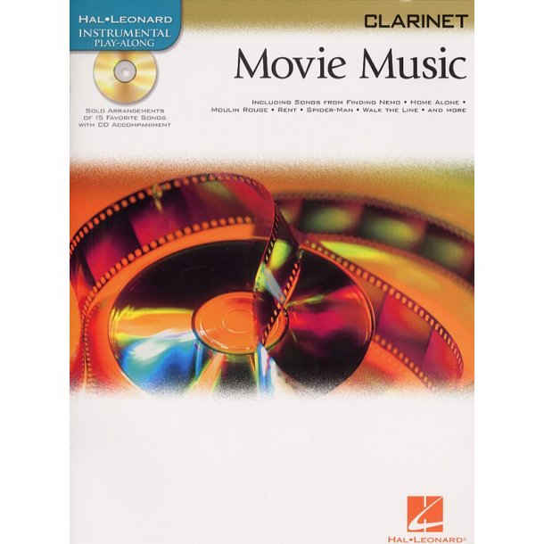 Hal Leonard Instrumental Play-Along: Movie Music (Clarinet)