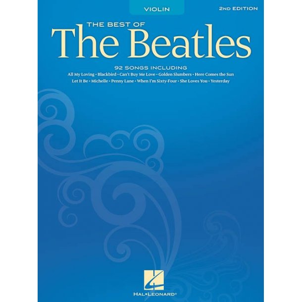 THE BEST OF THE BEATLES FOR VIOLIN BOOK
