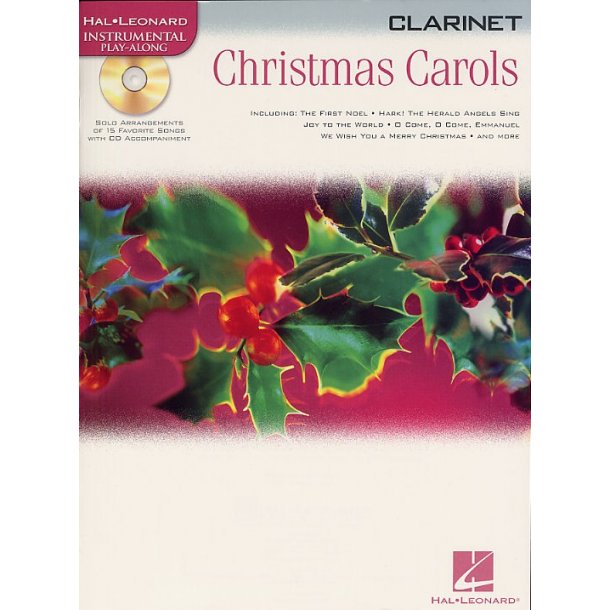Hal Leonard Instrumental Play-Along: Christmas Carols (Clarinet)