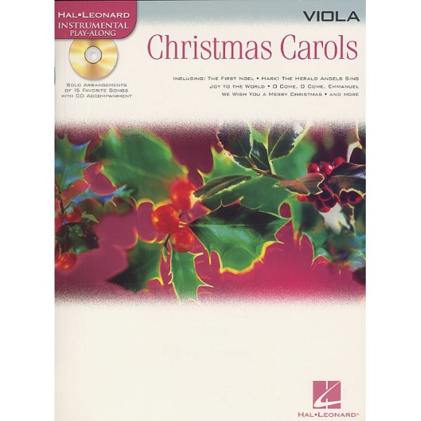 Hal Leonard Instrumental Play-Along: Christmas Carols (Viola)