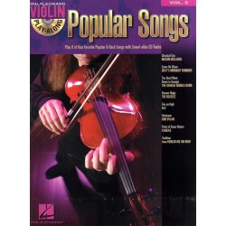 Violin Play-Along Volume 2: Popular Songs