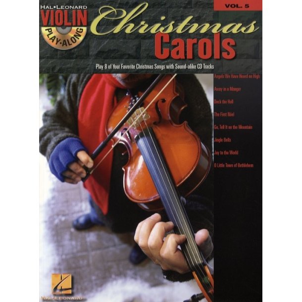 Violin Play-Along Volume 5: Christmas Carols