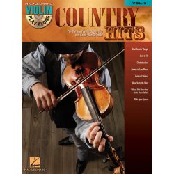 Violin Play Along Volume 9 Country Hits Vln Book/Cd