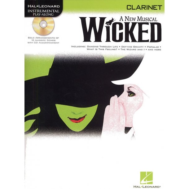 Hal Leonard Instrumental Play-Along: Wicked (Clarinet)