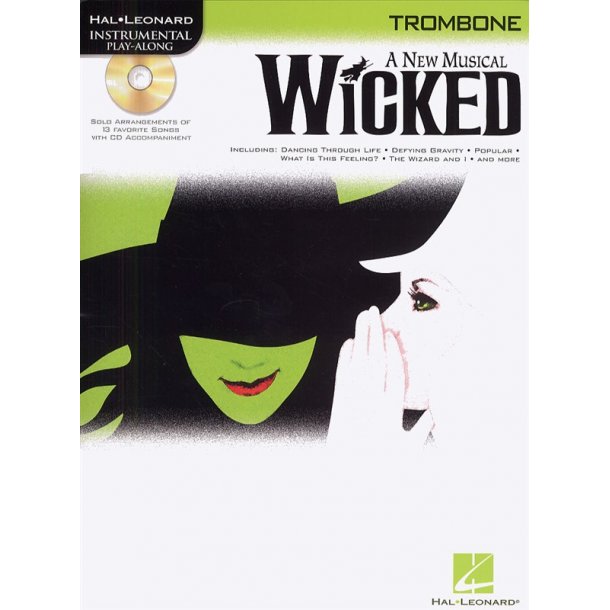 Hal Leonard Instrumental Play-Along: Wicked (Trombone)