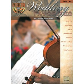 Violin Play-Along Volume 13: Wedding Favourites