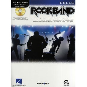 Hal Leonard Instrumental Play-Along: Rock Band (Cello)