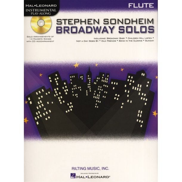 Flute Play-Along: Stephen Sondheim - Broadway Solos
