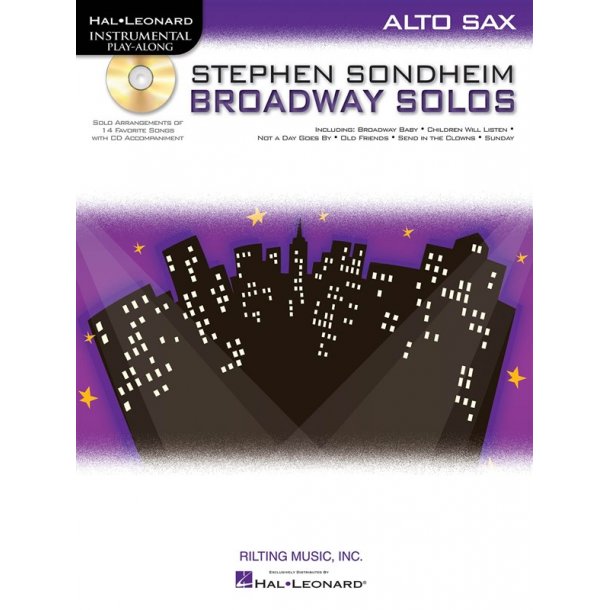 Alto Saxophone Play-Along: Stephen Sondheim - Broadway Solos