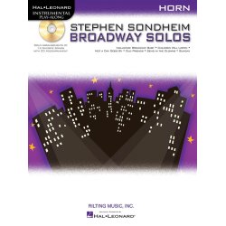 Horn Play-Along: Stephen Sondheim - Broadway Solos