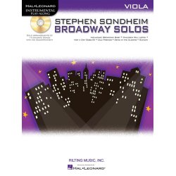 Viola Play-Along: Stephen Sondheim - Broadway Solos