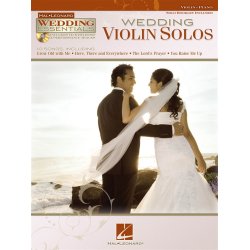 WEDDING ESSENTIALS SERIES WEDDING VIOLIN SOLOS VLN BOOK/CD