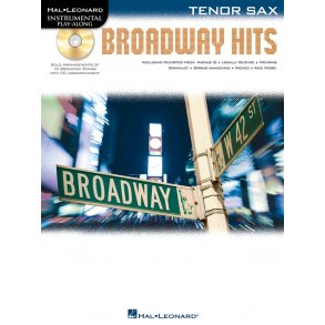 Tenor Saxophone Play-Along: Broadway Hits