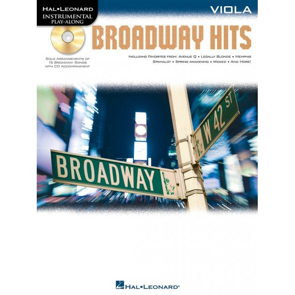 Viola Play-Along: Broadway Hits