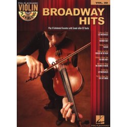 Violin Play-Along Volume 22: Broadway Hits