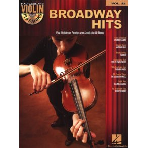 Violin Play-Along Volume 22: Broadway Hits