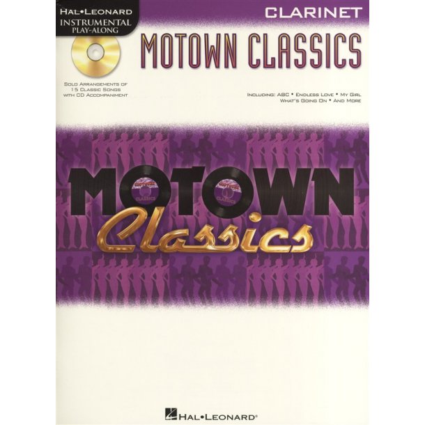Instrumental Play-Along: Motown Classics - Clarinet