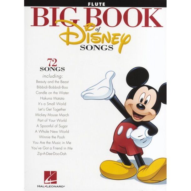 The Big Book Of Disney Songs - Flute