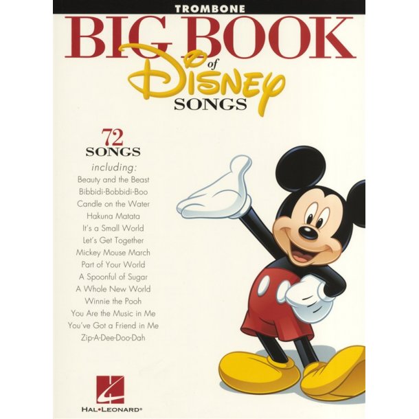 The Big Book Of Disney Songs - Trombone