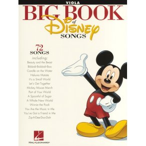 The Big Book Of Disney Songs - Viola