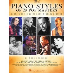 Piano Styles Of 23 Pop Masters: Secrets Of  The Great Contemporary Players