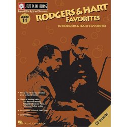 Jazz Play Along: Volume 11 - Rodgers And Hart Favourites