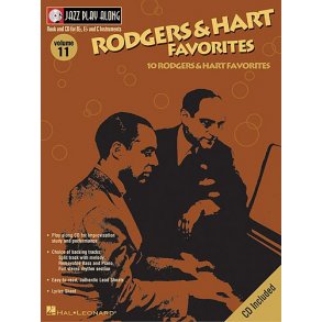Jazz Play Along: Volume 11 - Rodgers And Hart Favourites
