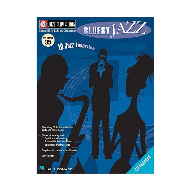 Jazz Play Along Volume 35: Bluesy Jazz