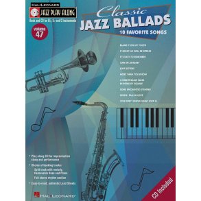 Jazz Play-Along Volume 47: Classic Jazz Ballads