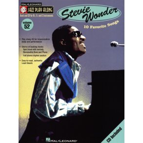 Jazz Play Along Volume 52: Stevie Wonder