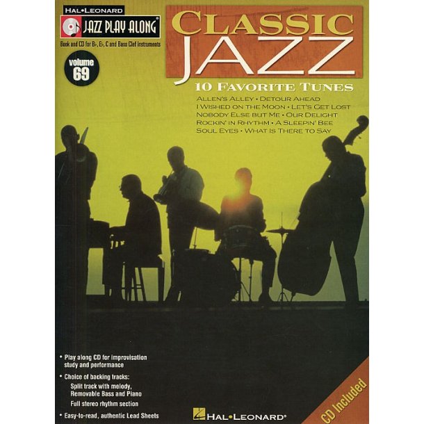 Jazz Play-Along Volume 69: Classic Jazz (Book And CD)
