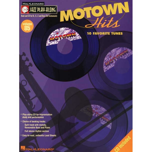 Jazz Play-Along Volume 85: Motown Hits