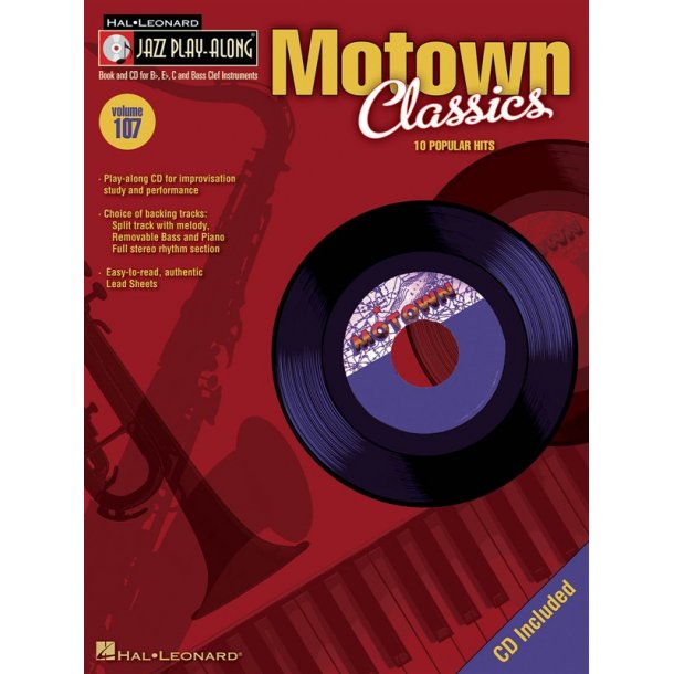 Jazz Play-Along Volume 107: Motown Classics